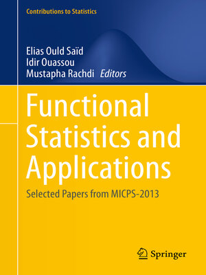 cover image of Functional Statistics and Applications